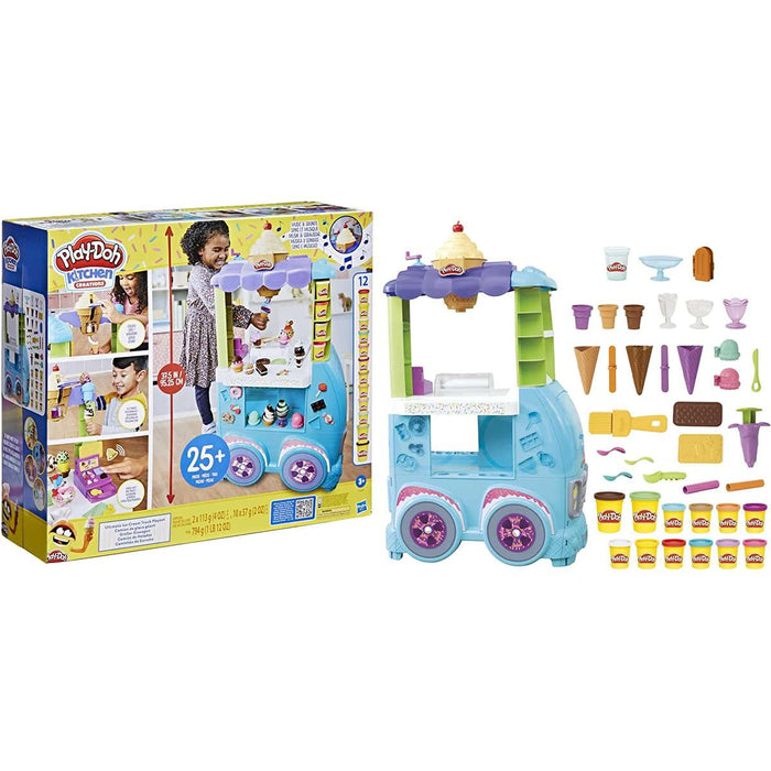 HASBRO Play-Doh Il Super Camioncino Dei Gelati - F10395L0