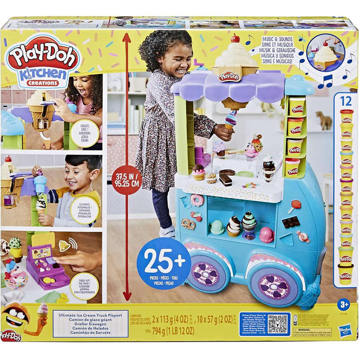 HASBRO Play-Doh Il Super Camioncino Dei Gelati - F10395L0