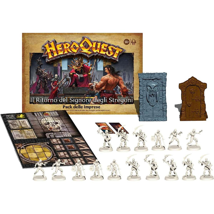 HASBRO Heroquest Il Ritorno Signore Degli Stregoni - F4193103