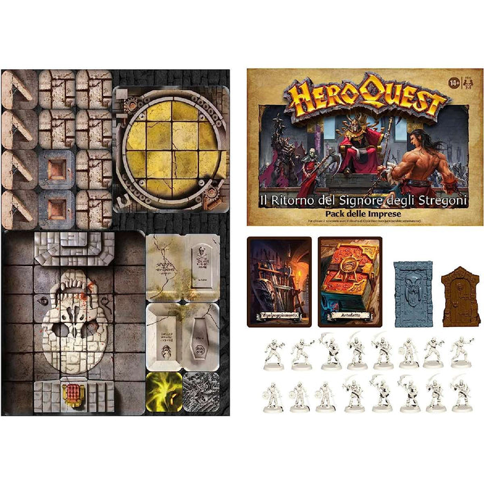 HASBRO Heroquest Il Ritorno Signore Degli Stregoni - F4193103