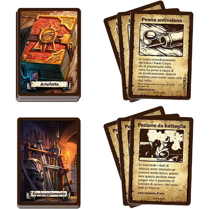 HASBRO Heroquest Il Ritorno Signore Degli Stregoni - F4193103