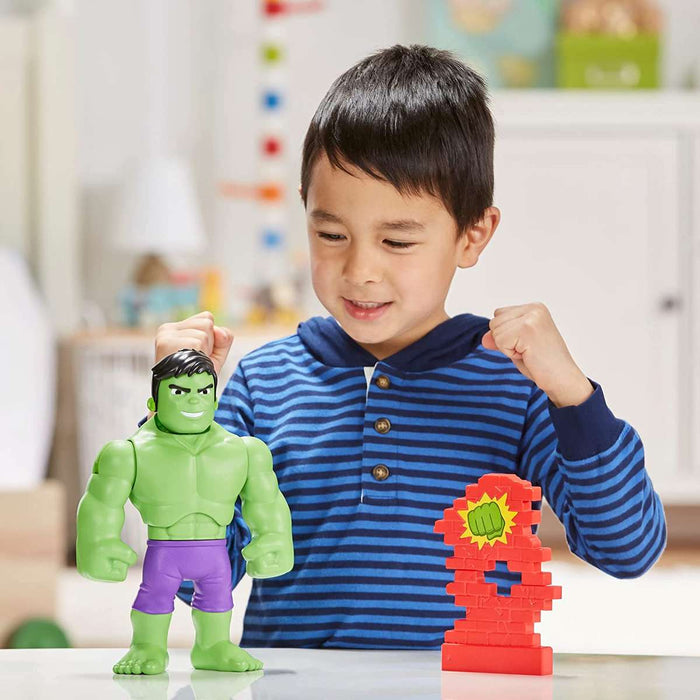 HASBRO Spidey Figura Mega Hulk Spaccatutto - F50675L0