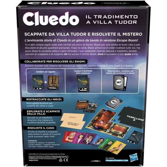 HASBRO Cluedo Escape - F5699103