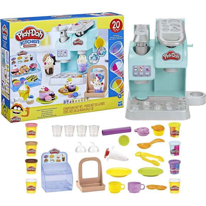 HASBRO Play-Doh La Caffetteria Super Colorata - F58365L0