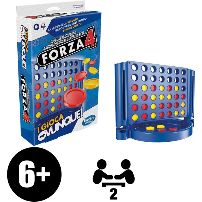 HASBRO Forza 4 Gioca Ovunque - F8253IC01