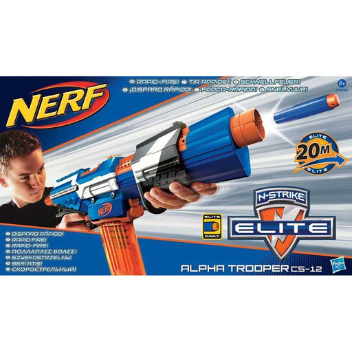 HASBRO Nerf N - Strike Elite Alpha Trooper CS 12 - A3698