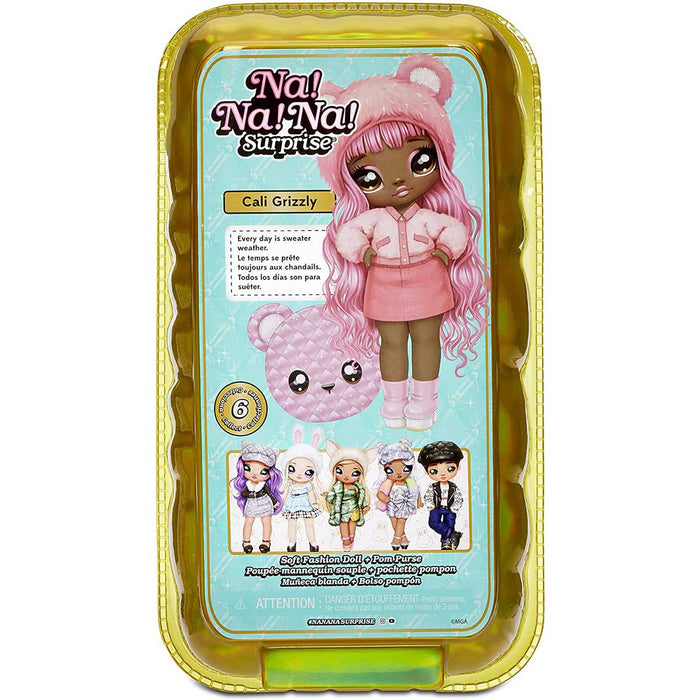 MGA Na Na Na Surprise 2 In 1 Pom Glam Caly Grizzly - 575351