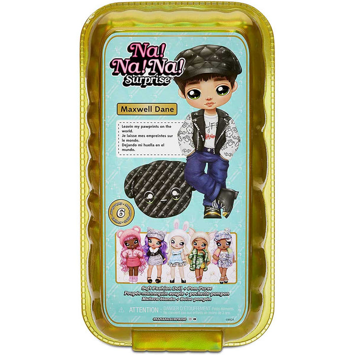 MGA Na Na Na Surprise 2 In 1 Pom Glam Maxwell Dane - 575375