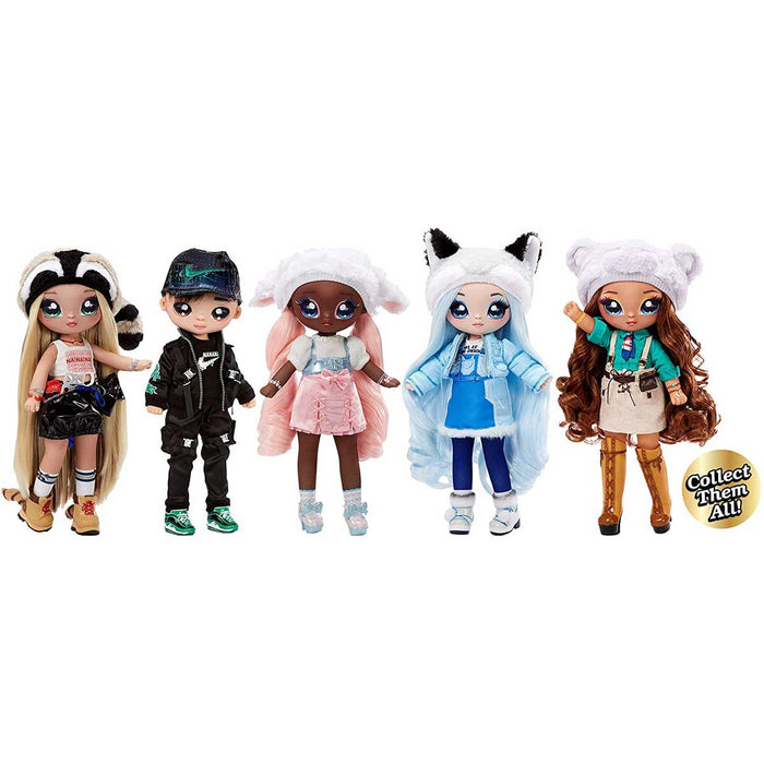 MGA Nanana Surprise Teens Doll Gretchen Stripes Raccoo - 575498