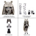 MGA Rainbow High Shadow High Fashion Doll - Luna Madison - 583530