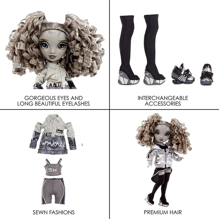 Boneca Rainbow High Shadow - Nicole Steel - 83585 - Mga em Promoção é Boneca Rainbow High Shadow - Nicole Steel - 83585 - Mga em Promoção é