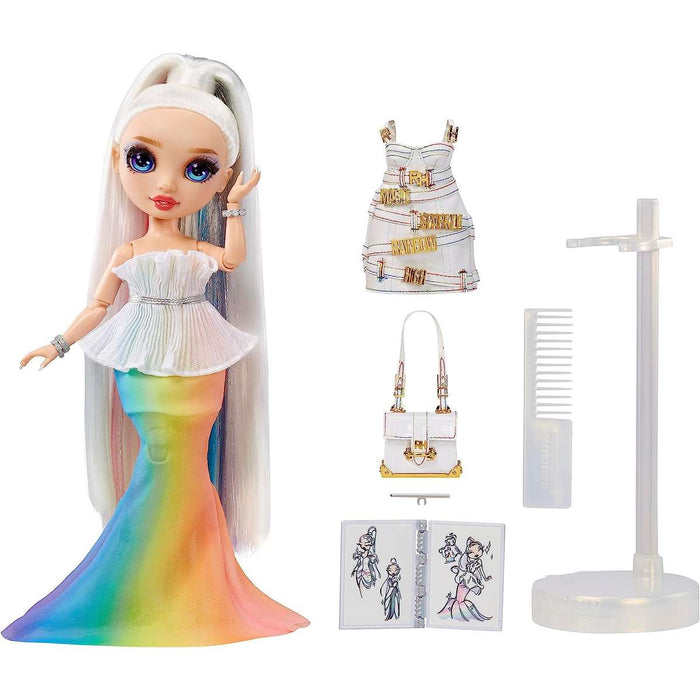MGA Rainbow High Fantastic Fashion Doll Rainbow - Amaya Raine - 594154EUC