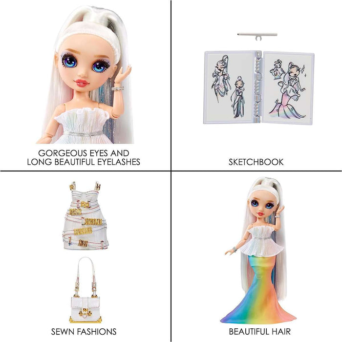 MGA Rainbow High Fantastic Fashion Doll Rainbow - Amaya Raine - 594154EUC