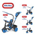 MGA Triciclo 4 In 1 Little Tikes Neon Blu Deluxe - 634338