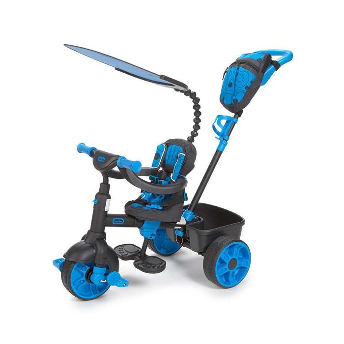MGA Triciclo 4 In 1 Little Tikes Neon Blu Deluxe - 634338