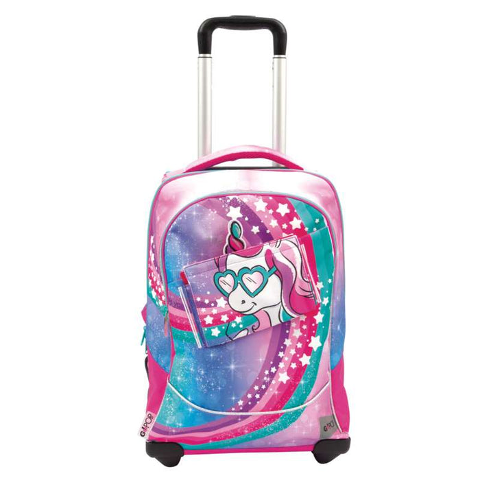 GIOCHI PREZIOSI Gopop23 Zaino Trolley 2 Ruote Unicorn - GG9Q3110