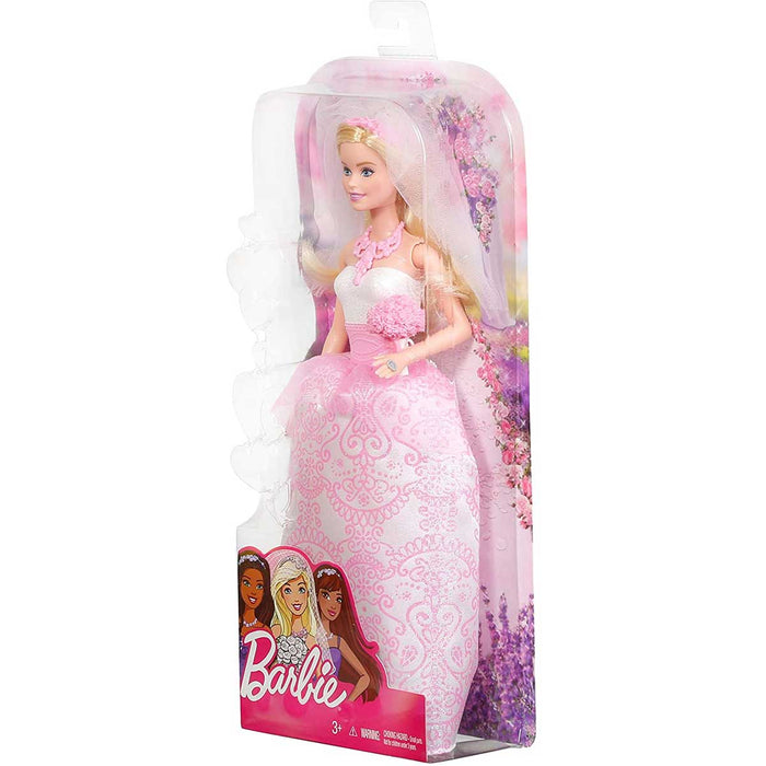 MATTEL - Barbie Sposa, Bambola Bionda, Giocattolo Per Bambini 3+ Anni - CFF37