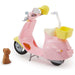 MATTEL - Barbie, Playset Con Bambola In Motorino E Cagnolino, Giocattolo 3+ Anni - FRP56