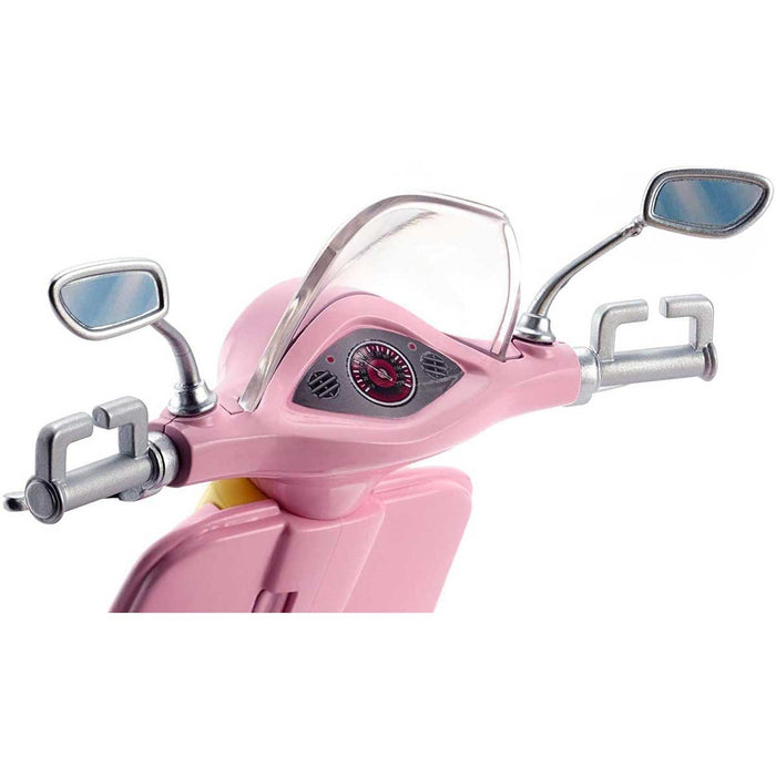 MATTEL - Barbie, Playset Con Bambola In Motorino E Cagnolino, Giocattolo 3+ Anni - FRP56