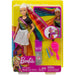 MATTEL - Barbie Capelli Arcobaleno Bambola Con Accessori, Giocattolo Per Bambini 3+ Anni - FXN96