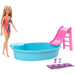 MATTEL Barbie- Playset Bambola Con Piscina E Accessori - GHL91