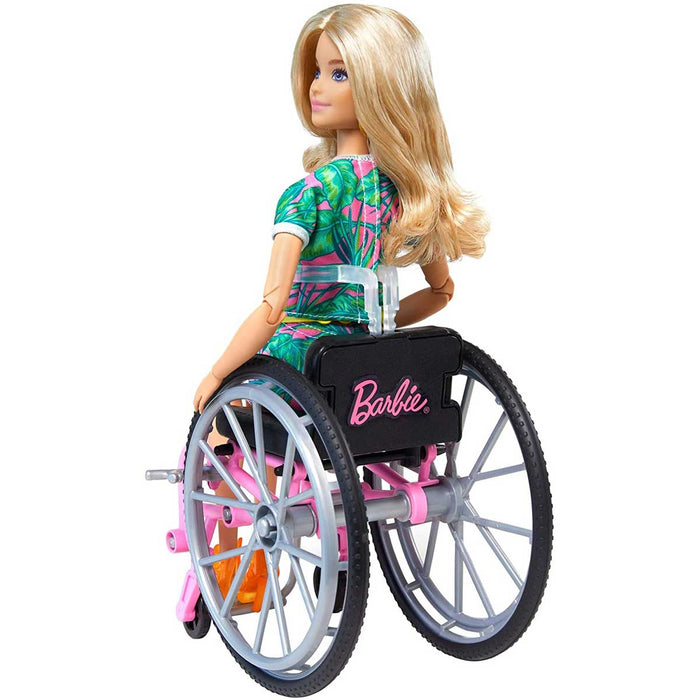 MATTEL Barbie Fashionistas Con Sedia A Rotelle GRB93 Mornati Paglia
