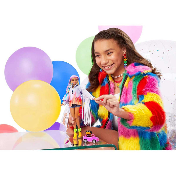 MATTEL Barbie Extra Trecce Arcobaleno - GRN29