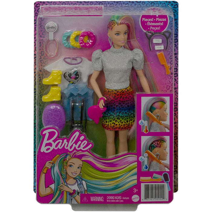 MATTEL Barbie Capelli Arcobaleno - GRN81