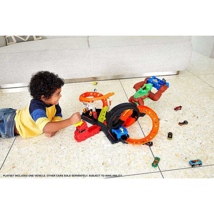 MATTEL Hot Wheels Playset Assalto Del Gorilla Velenoso - GTT94