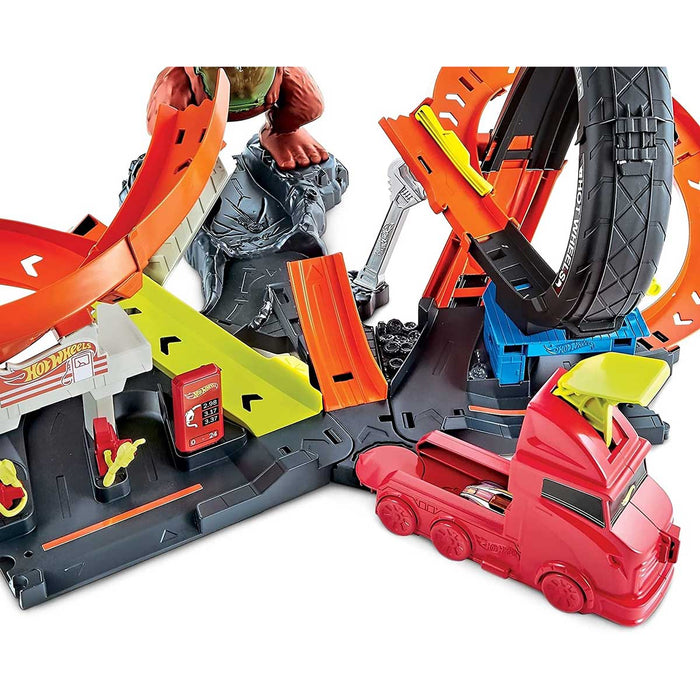 MATTEL Hot Wheels Playset Assalto Del Gorilla Velenoso - GTT94