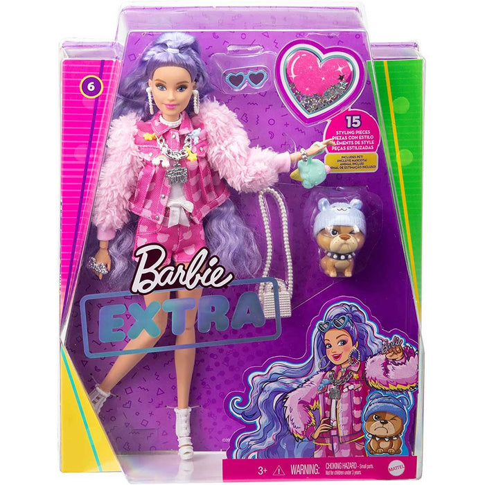 MATTEL Barbie Extra Capelli Viola - GXF08