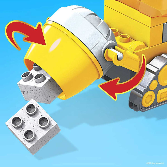 MATTEL Mega Paw Patrol Rubble Ruspa Betoniera - GYW91