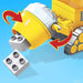 MATTEL Mega Paw Patrol Rubble Ruspa Betoniera - GYW91