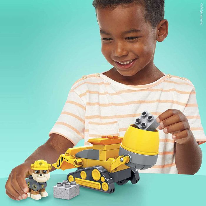 MATTEL Mega Paw Patrol Rubble Ruspa Betoniera - GYW91