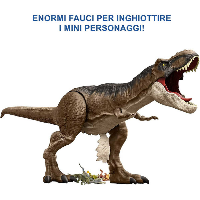 MATTEL Jurassic World T-Rex Super Colossale - HBK73