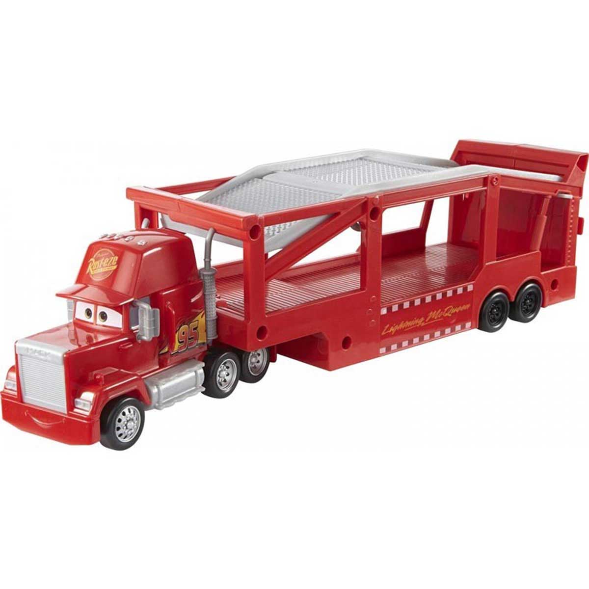 Pista Camion Di Cars Con Macchinine MATTEL Cars Mack Trasportatore