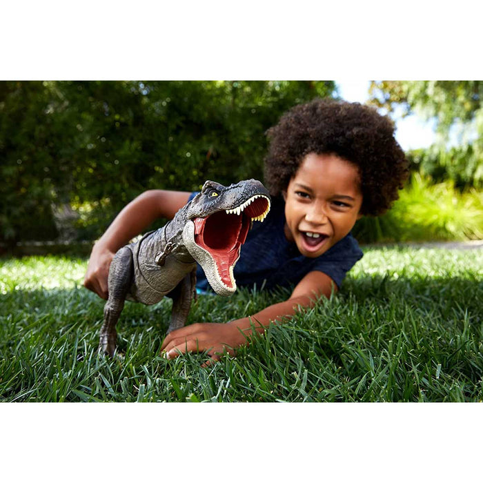 MATTEL Jurassic World T Rex Devasta E Divora - HDY55