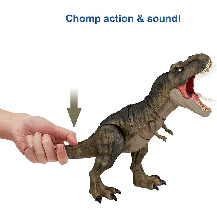 MATTEL Jurassic World T Rex Devasta E Divora - HDY55