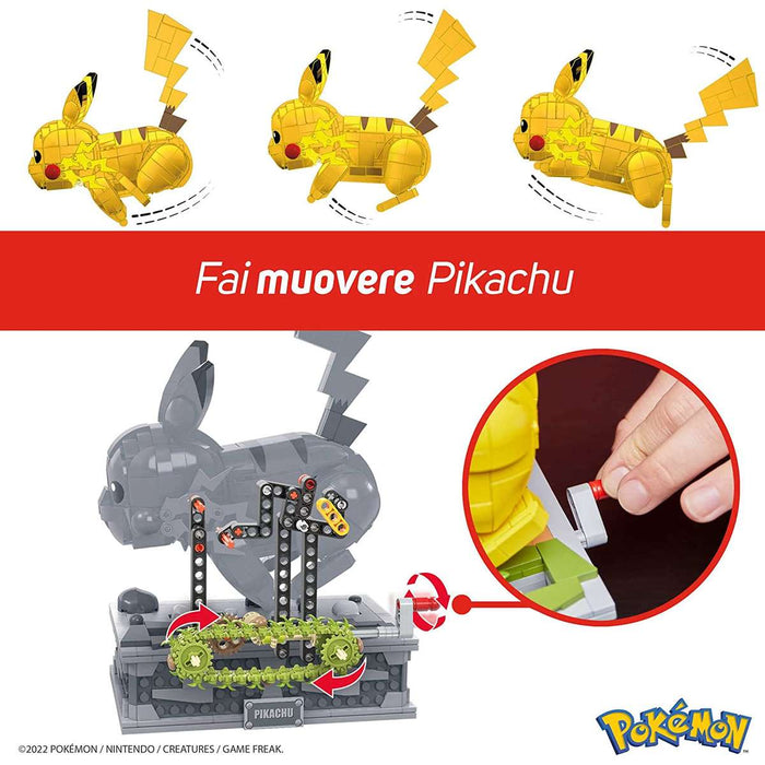 MATTEL Pokémon Kinetic Pikachu Costruzioni - HGC23