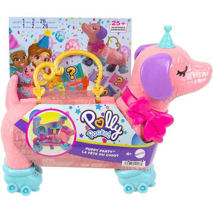MATTEL Polly Pocket - Party Cagnolino Sorprese - HKV52