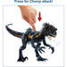 MATTEL Jurassic World Track N' Attack Indoraptor Figure Dinosauro - HKY11