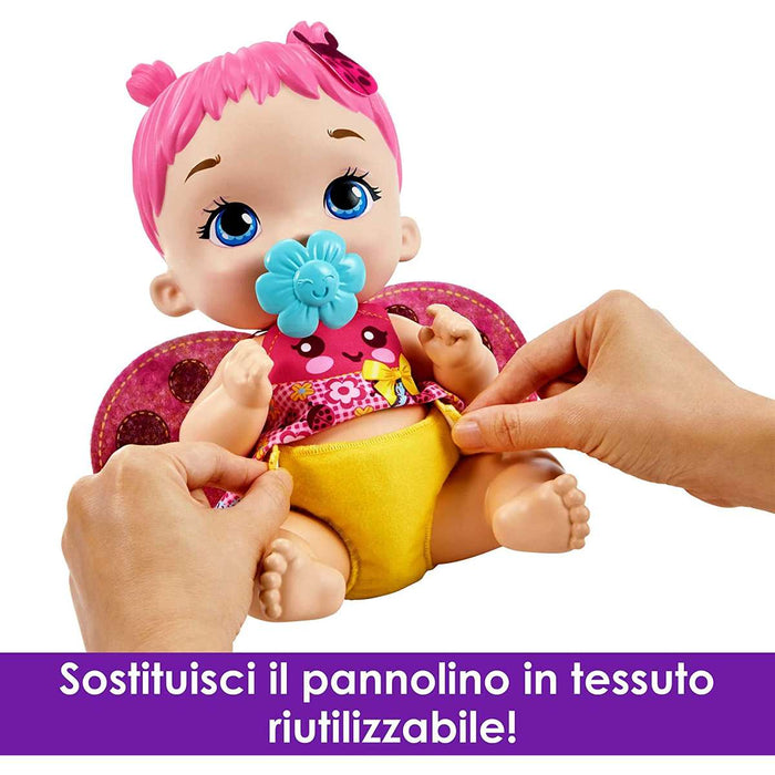 MATTEL My Garden Baby Junior Coccinella Rosa - HMX27