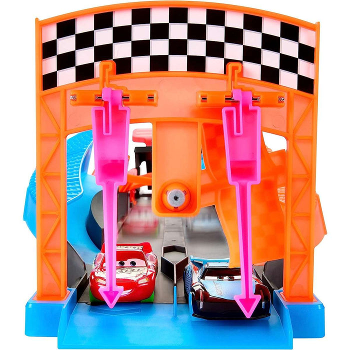 MATTEL Cars Pista Fluo Incrociata Kdfall Glow - HPD80