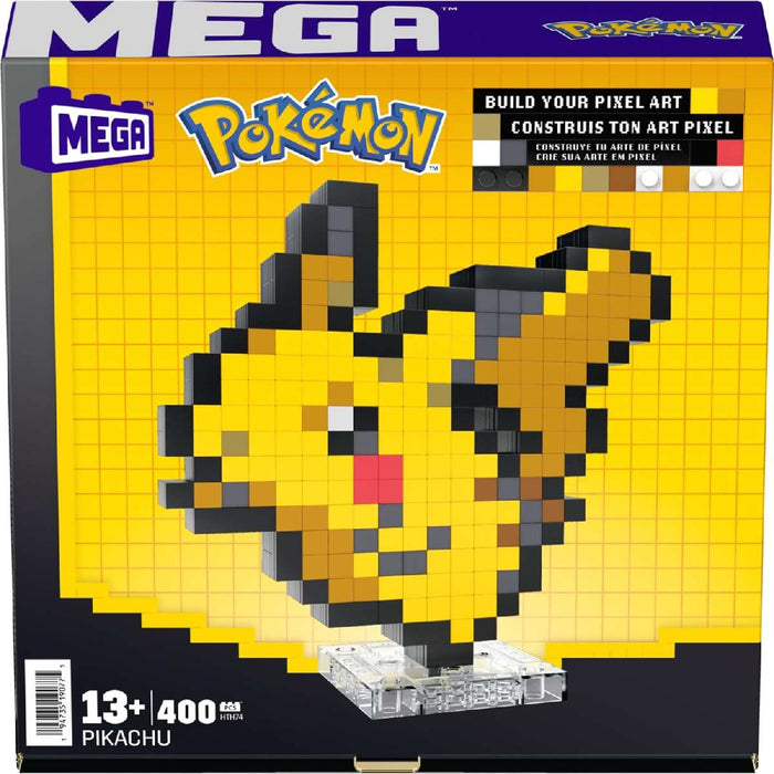 MATTEL Mega Pokémon Pixel Art Pikachu - HTH74