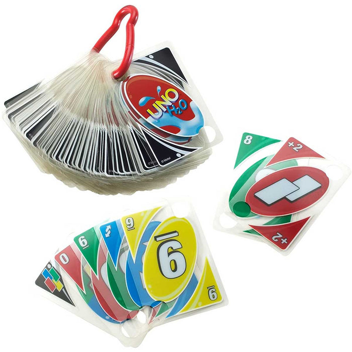 MATTEL Games Uno H2O Gioco Di Carte Impermeabile - P1703