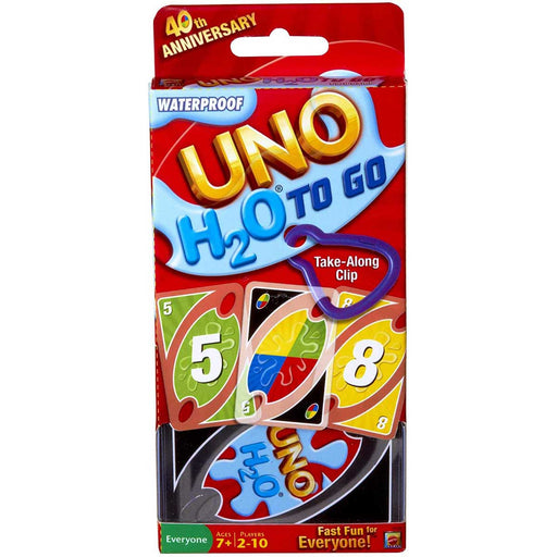 MATTEL Games Uno H2O Gioco Di Carte Impermeabile - P1703