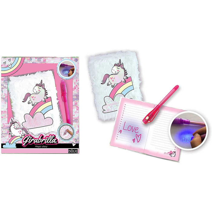 NICE Girabrilla Unicorn Magico Diario - 02519