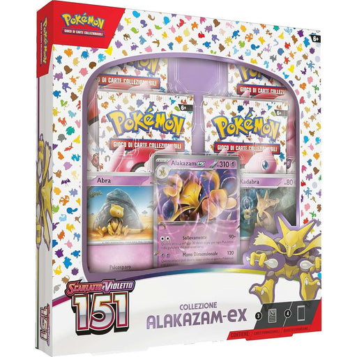 GAMEVISION Pokémon Scarlatto E Violetto 151 Collezione Alakazam-Ex (Box) - CARPK60315-I