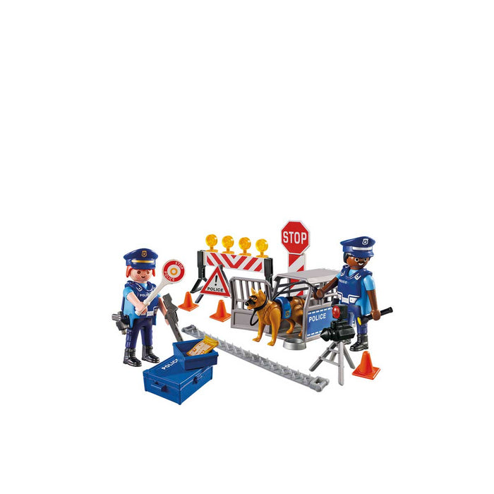 PLAYMOBIL Posto Di Blocco Della Polizia - 6924
