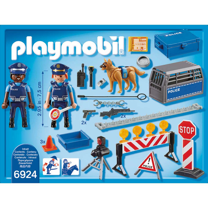 PLAYMOBIL Posto Di Blocco Della Polizia - 6924